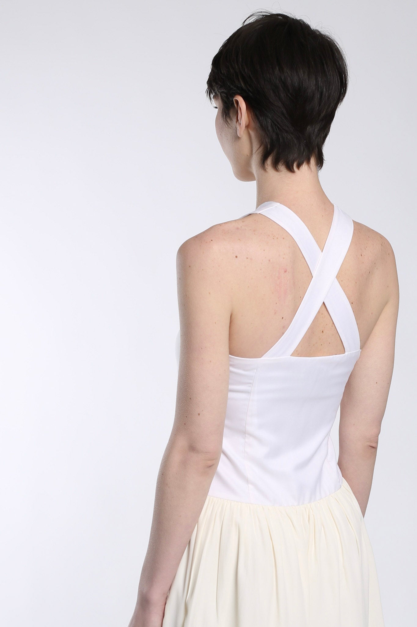 "Dress" Ivory, Silk