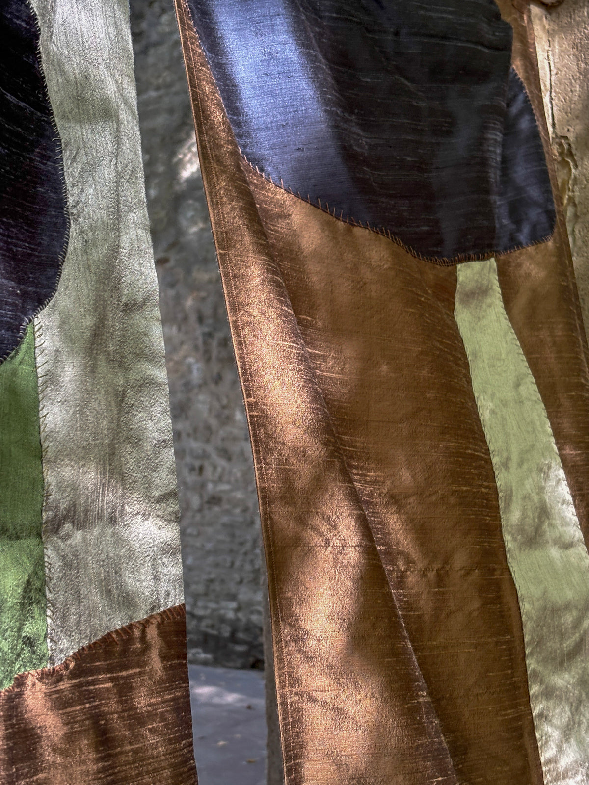 "Roots" 1/3, Expressive Craftsmanship, Silk
