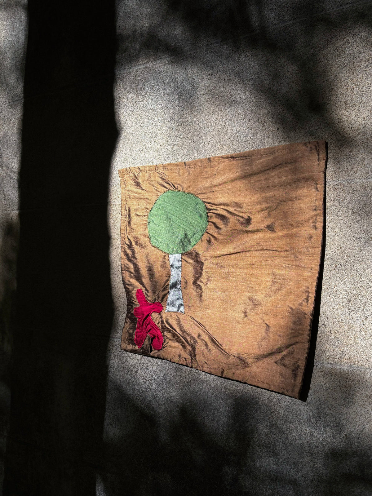 "Roots" 3/3, Expressive Craftsmanship, Silk