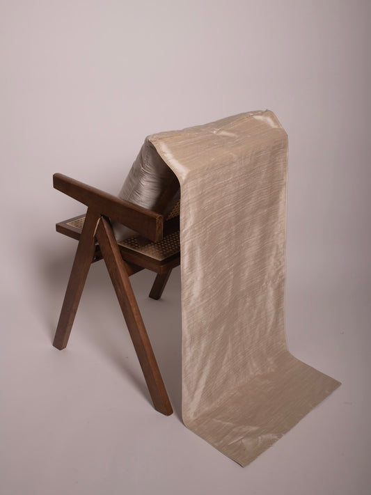 "Hanging Pillow" Ivory, Silk