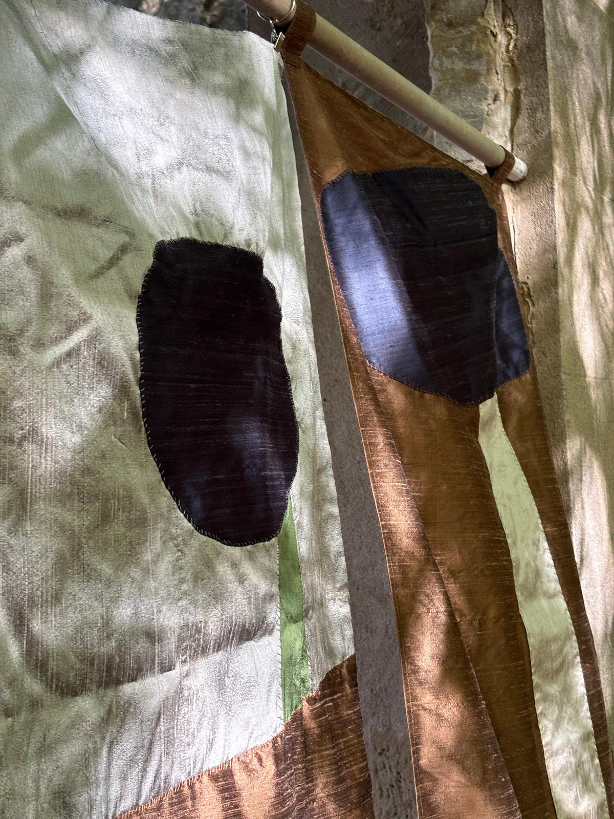 "Roots" 2/3, Expressive Craftsmanship, Silk