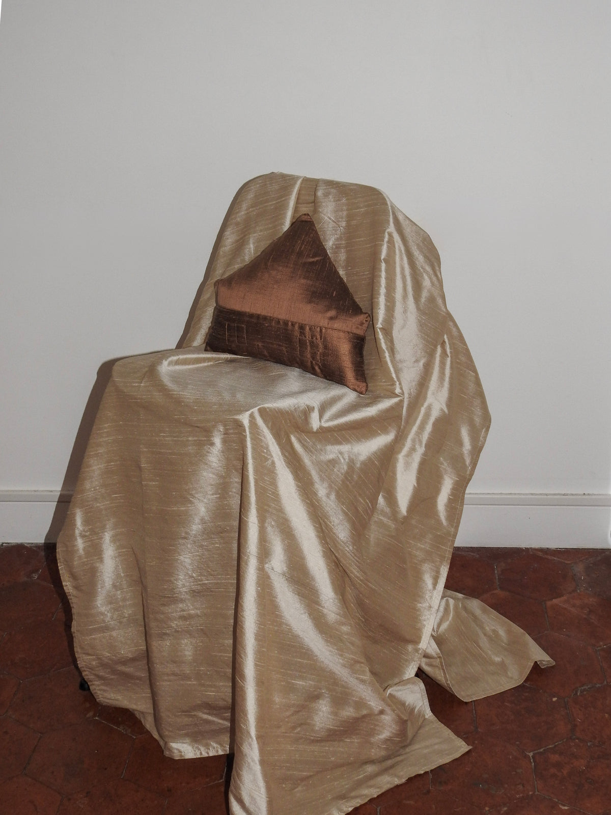 "Maison" Pillow, Silk