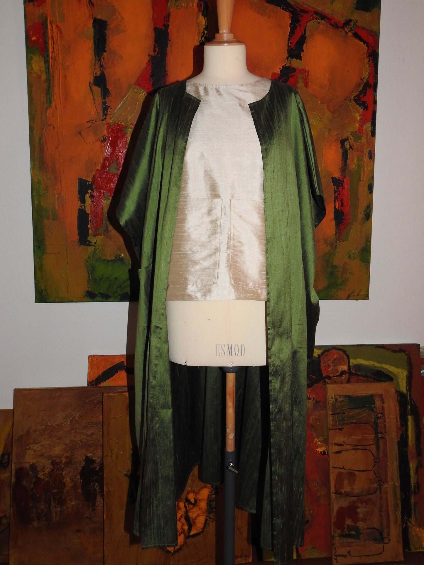 "Long Jacket", Silk