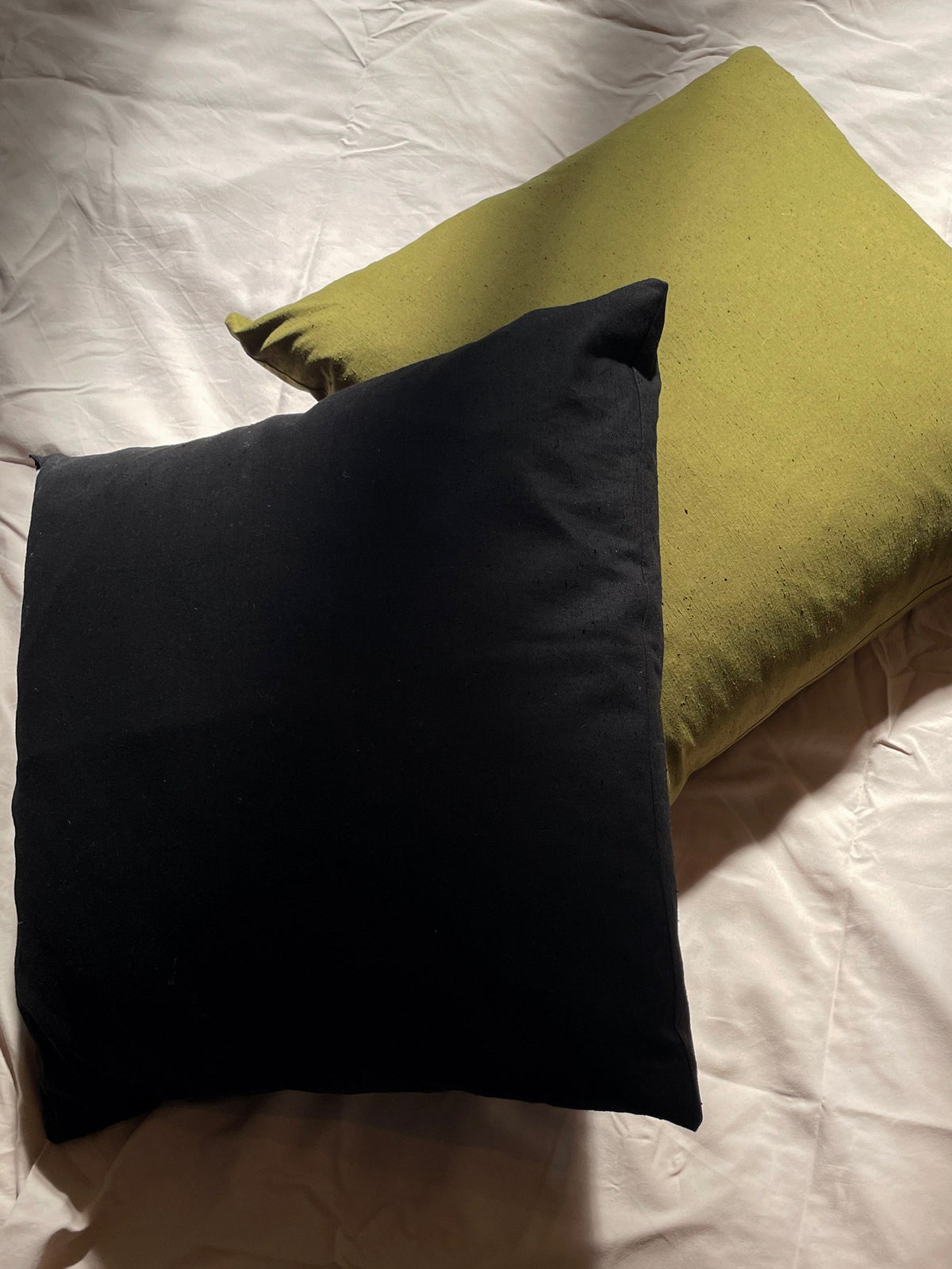 "Pillow" Black, Japanese Cotton