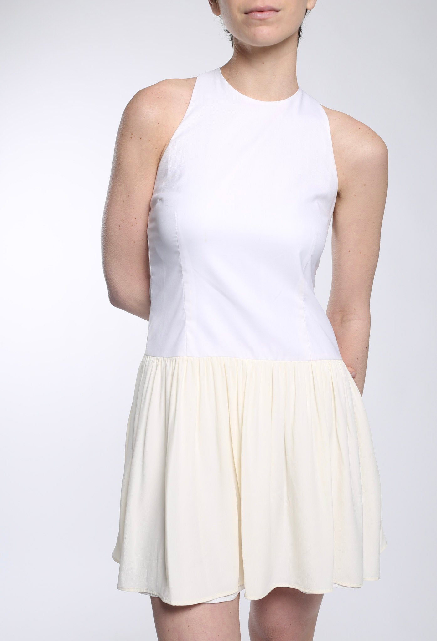 "Dress" Ivory, Silk
