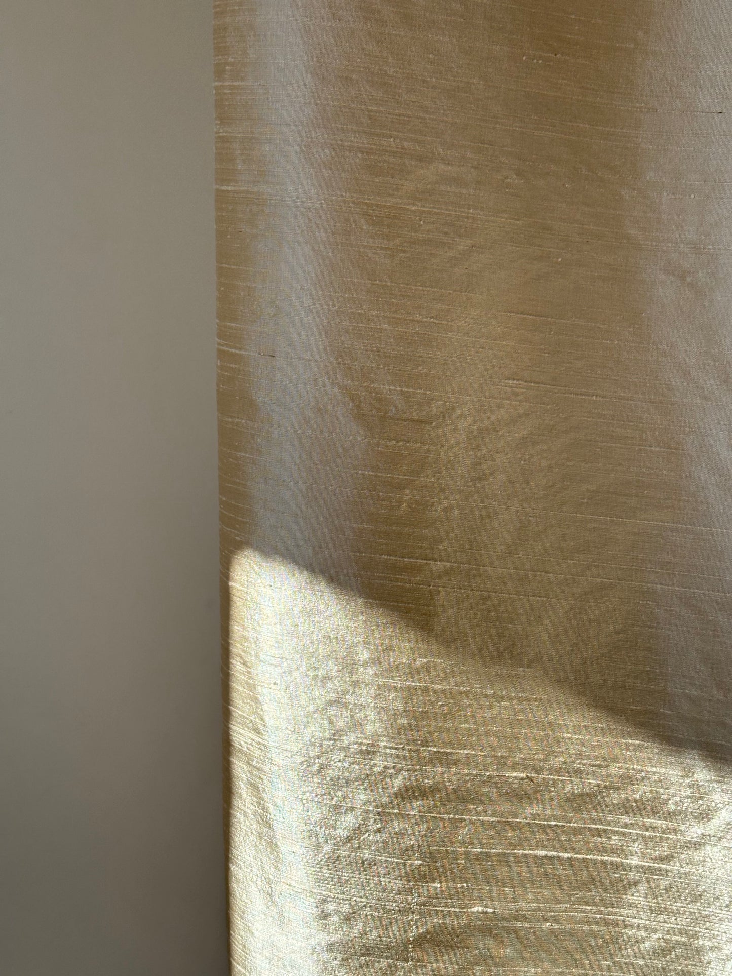 "Curtain" Ivory, Silk