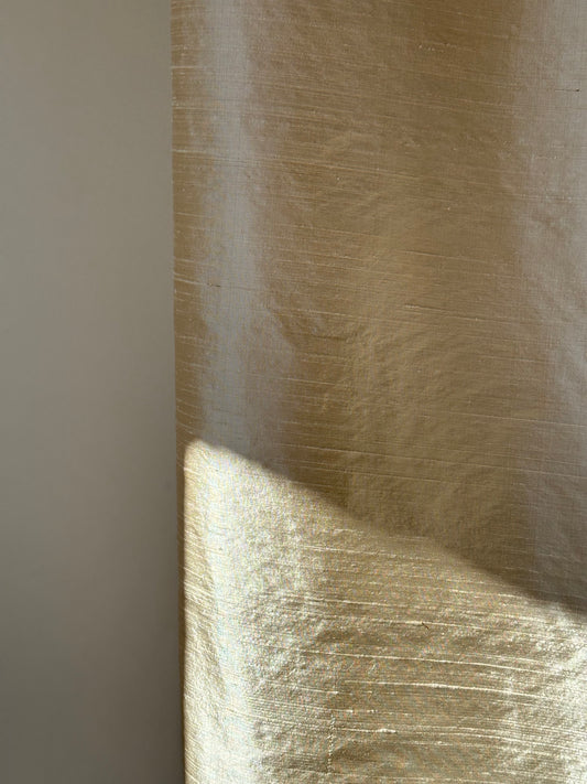 "Curtain" Ivory, Silk