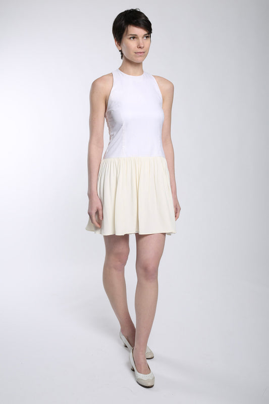 "Dress" Ivory, Silk