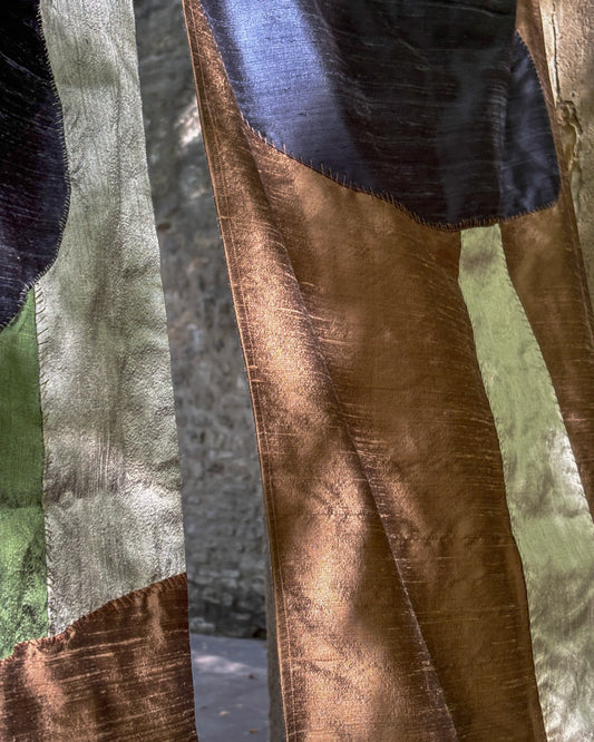 "Roots" 2/3, Expressive Craftsmanship, Silk