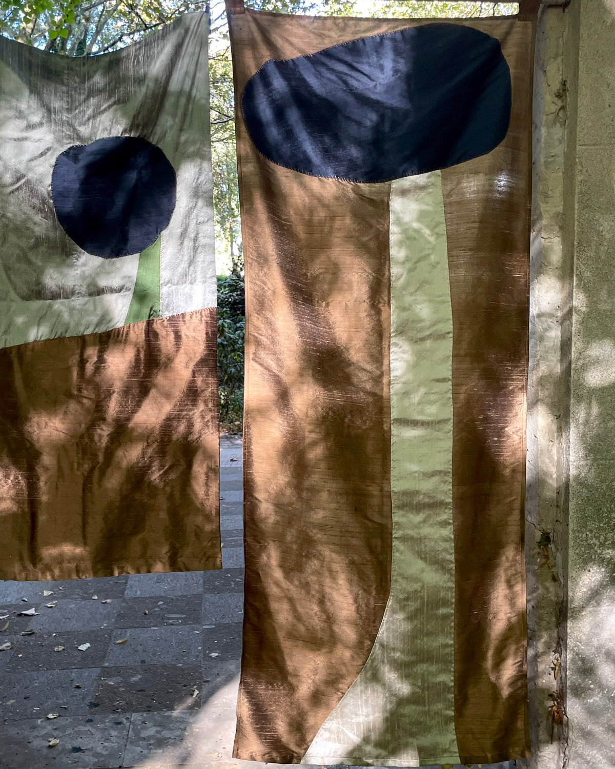 "Roots" 2/3, Expressive Craftsmanship, Silk