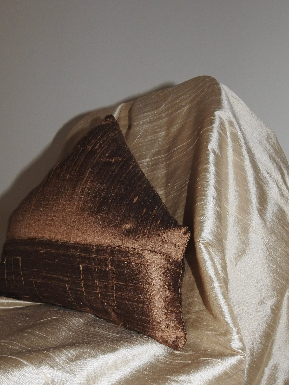 "Maison" Pillow, Silk