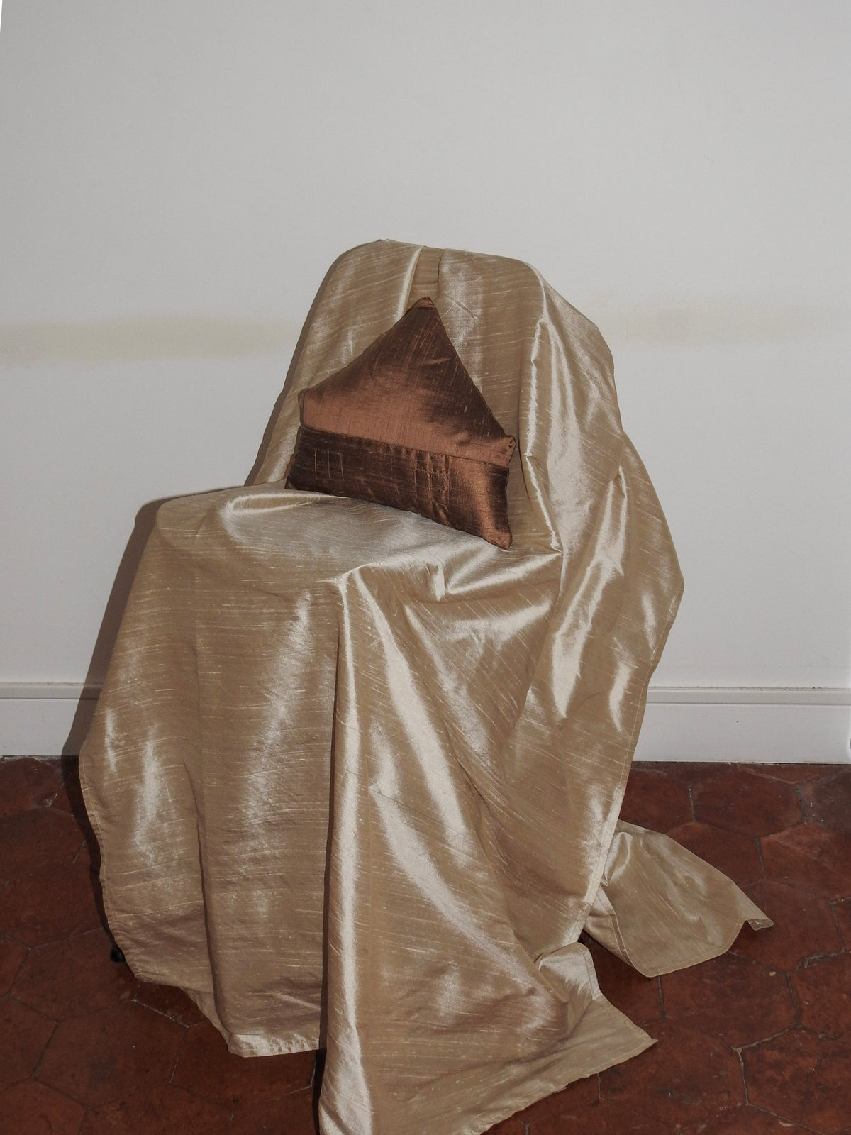 "Maison" Pillow, Silk