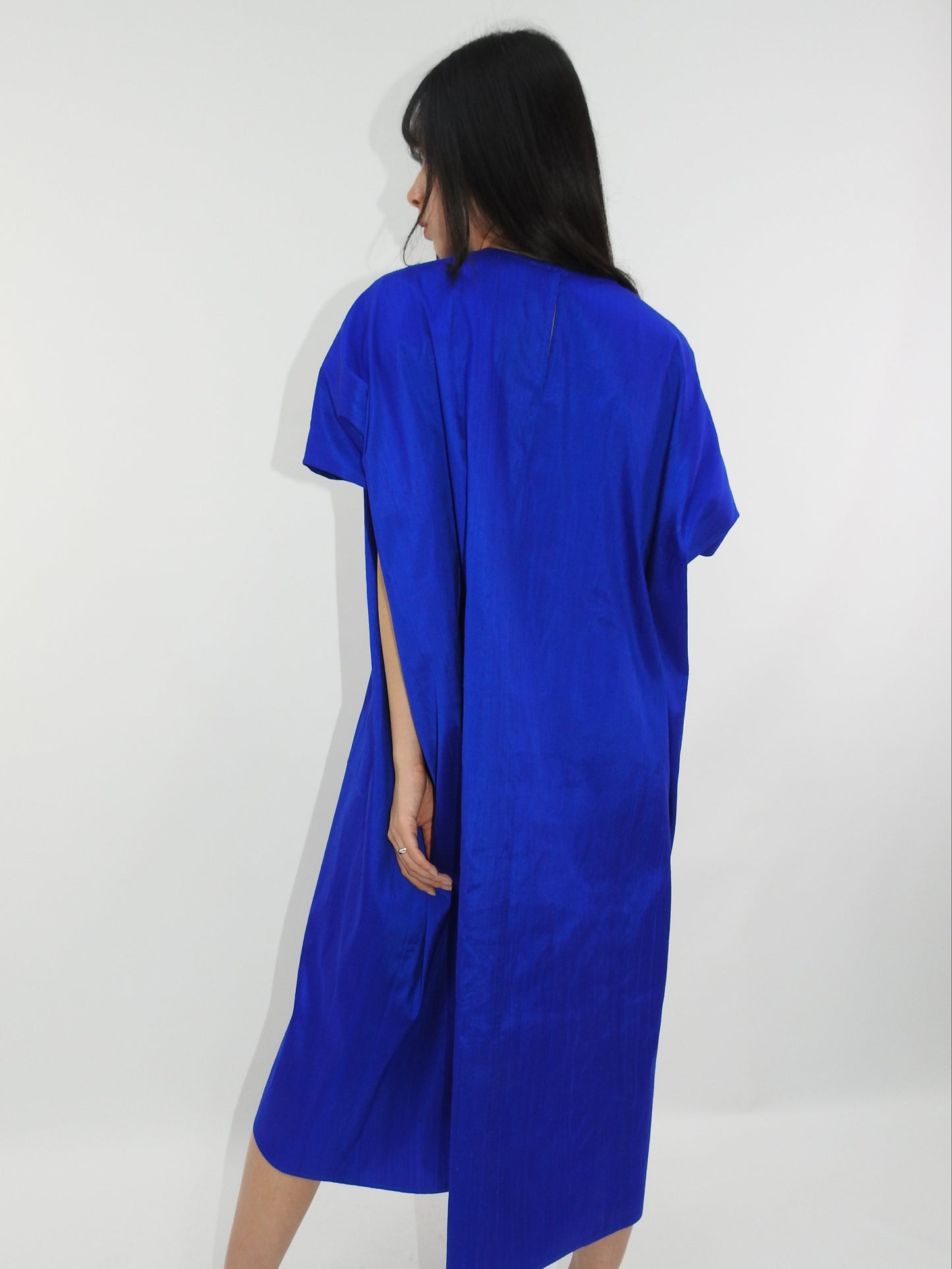 "One-Size Dress" Blue Blue, Silk