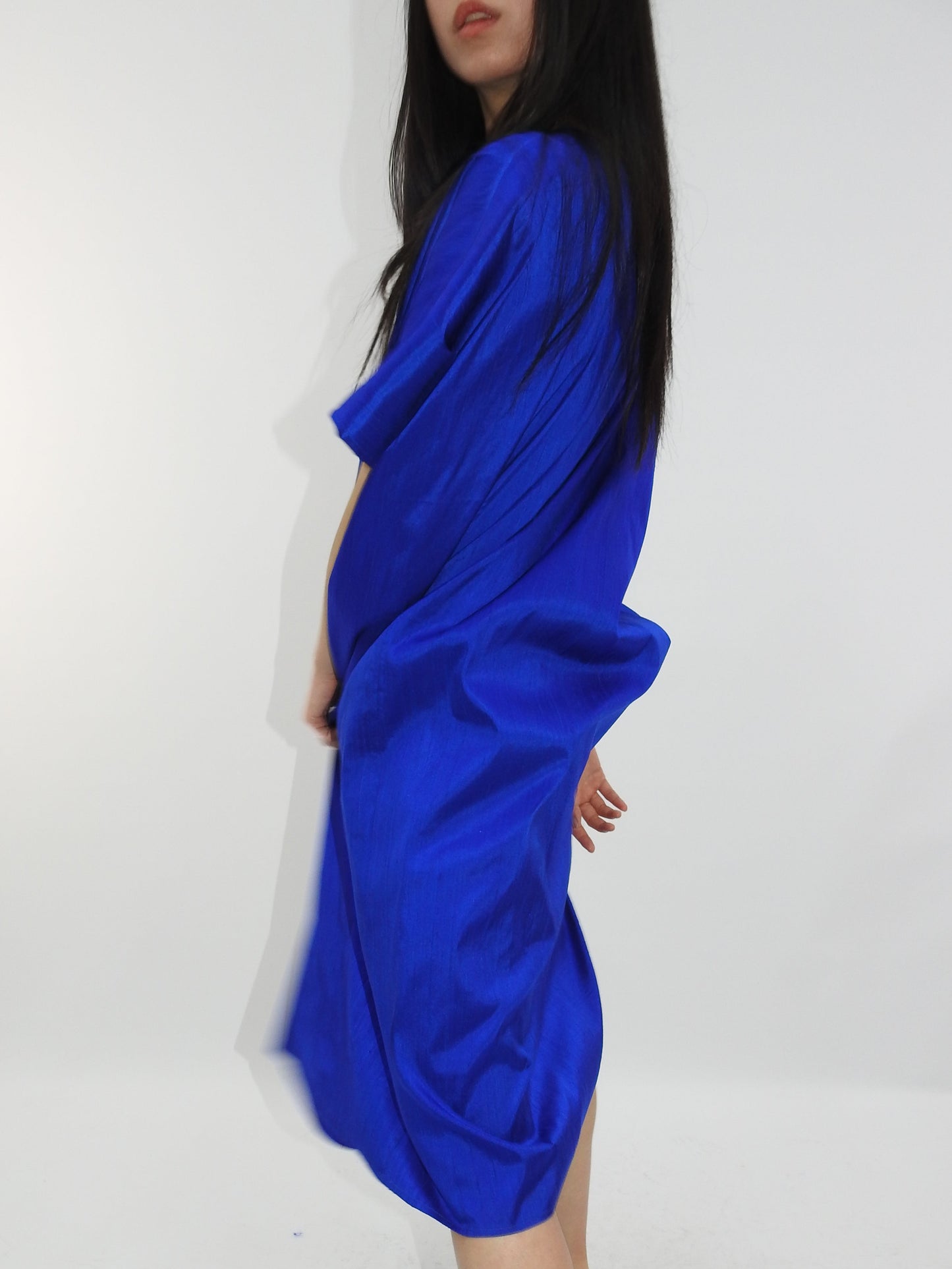 "One-Size Dress" Blue Blue, Silk