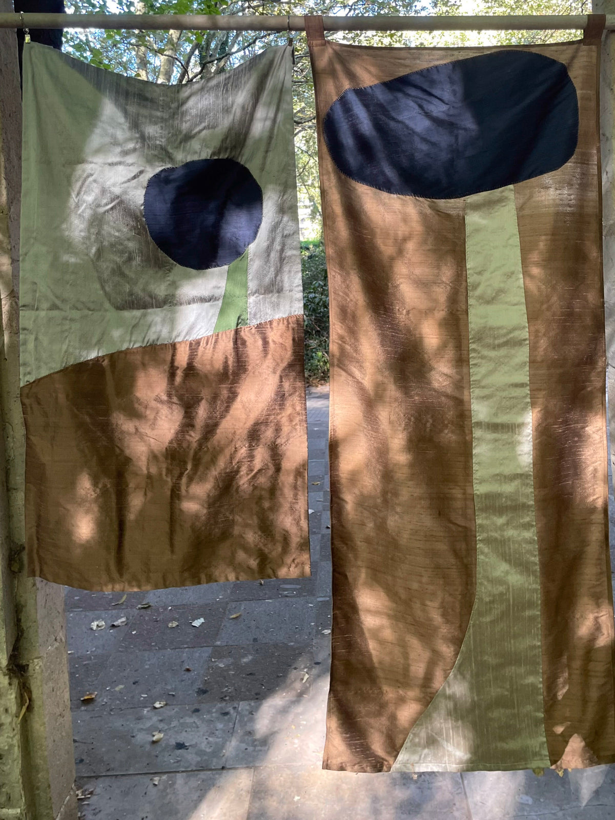 "Roots" 2/3, Expressive Craftsmanship, Silk