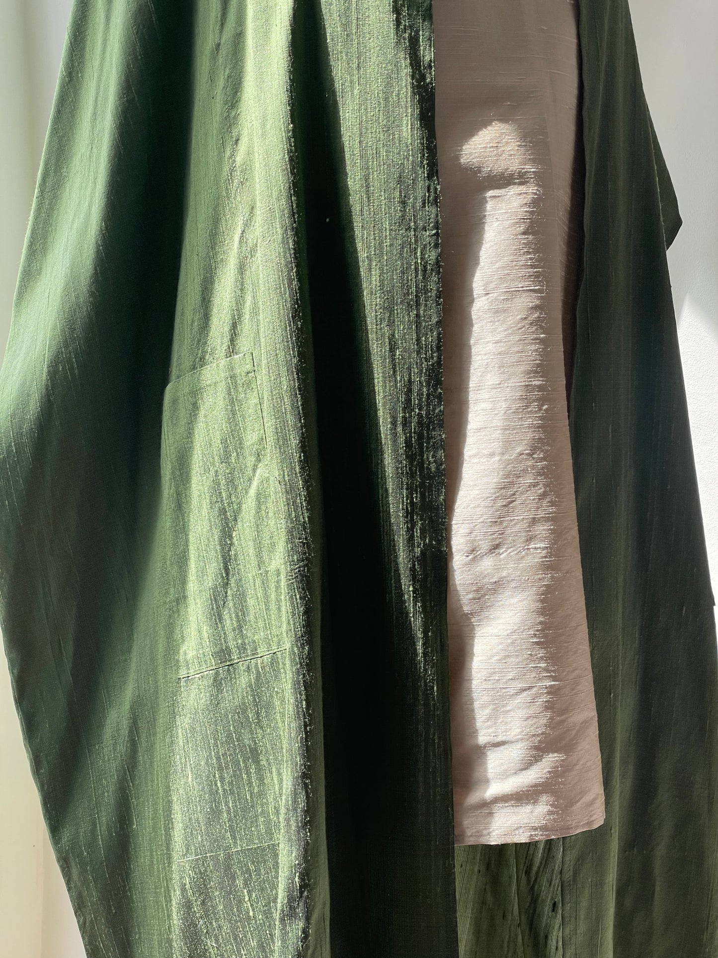 "Long Jacket", Silk