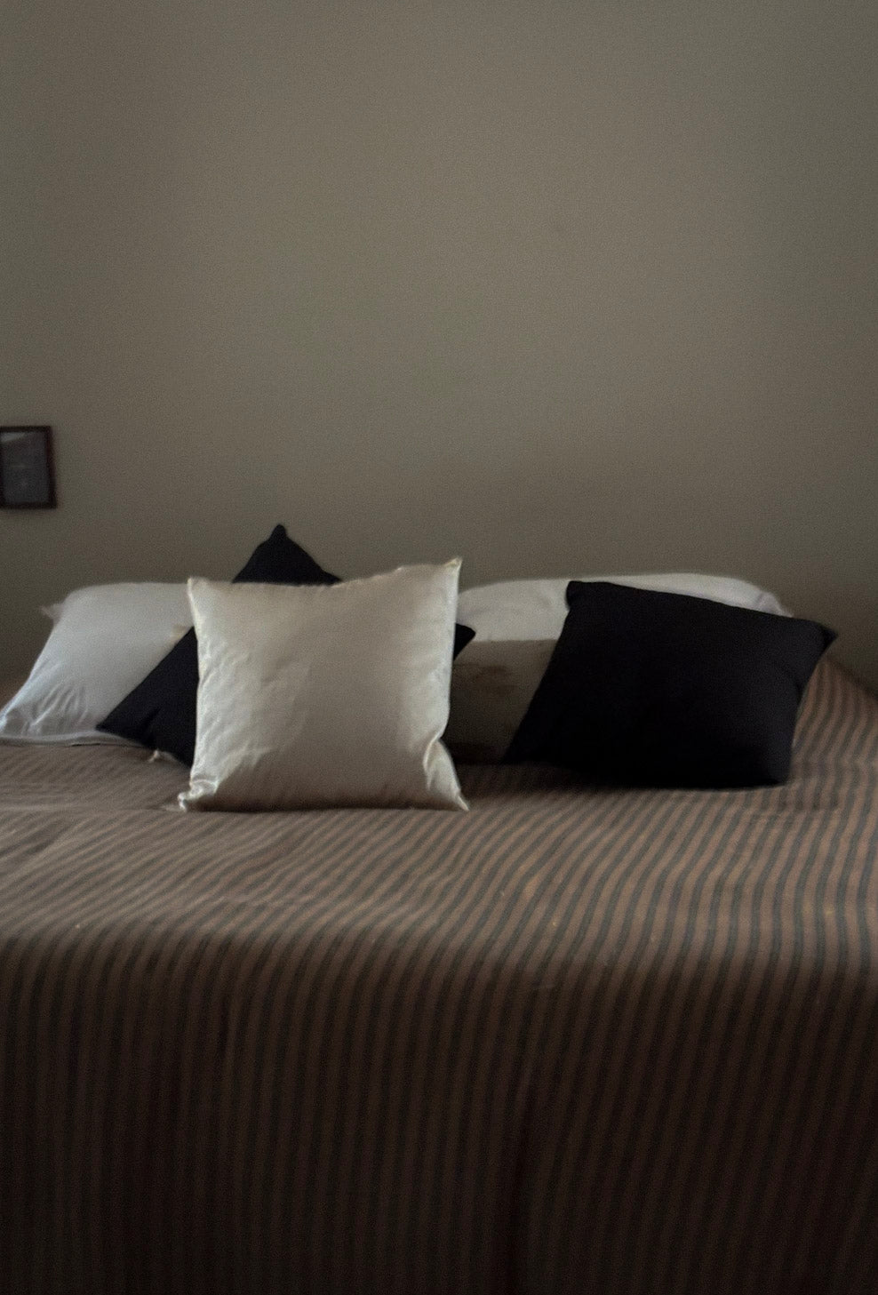 "Pillow" Black, Japanese Cotton