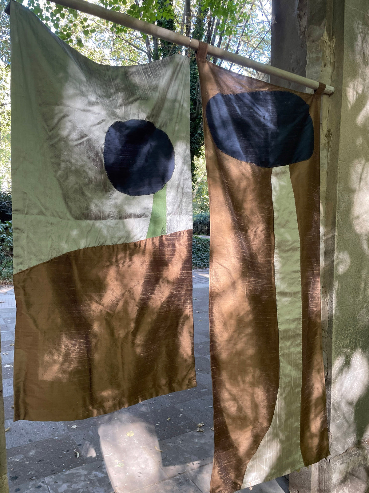"Roots" 2/3, Expressive Craftsmanship, Silk