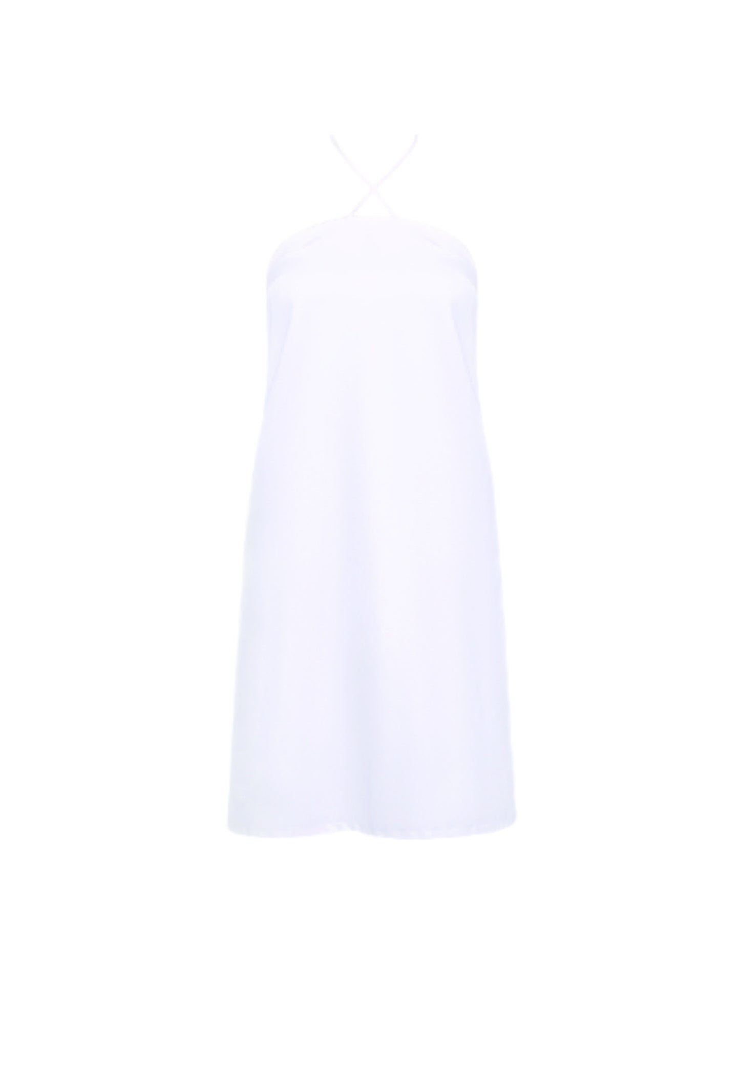 "Midi Dress" White, Cotton