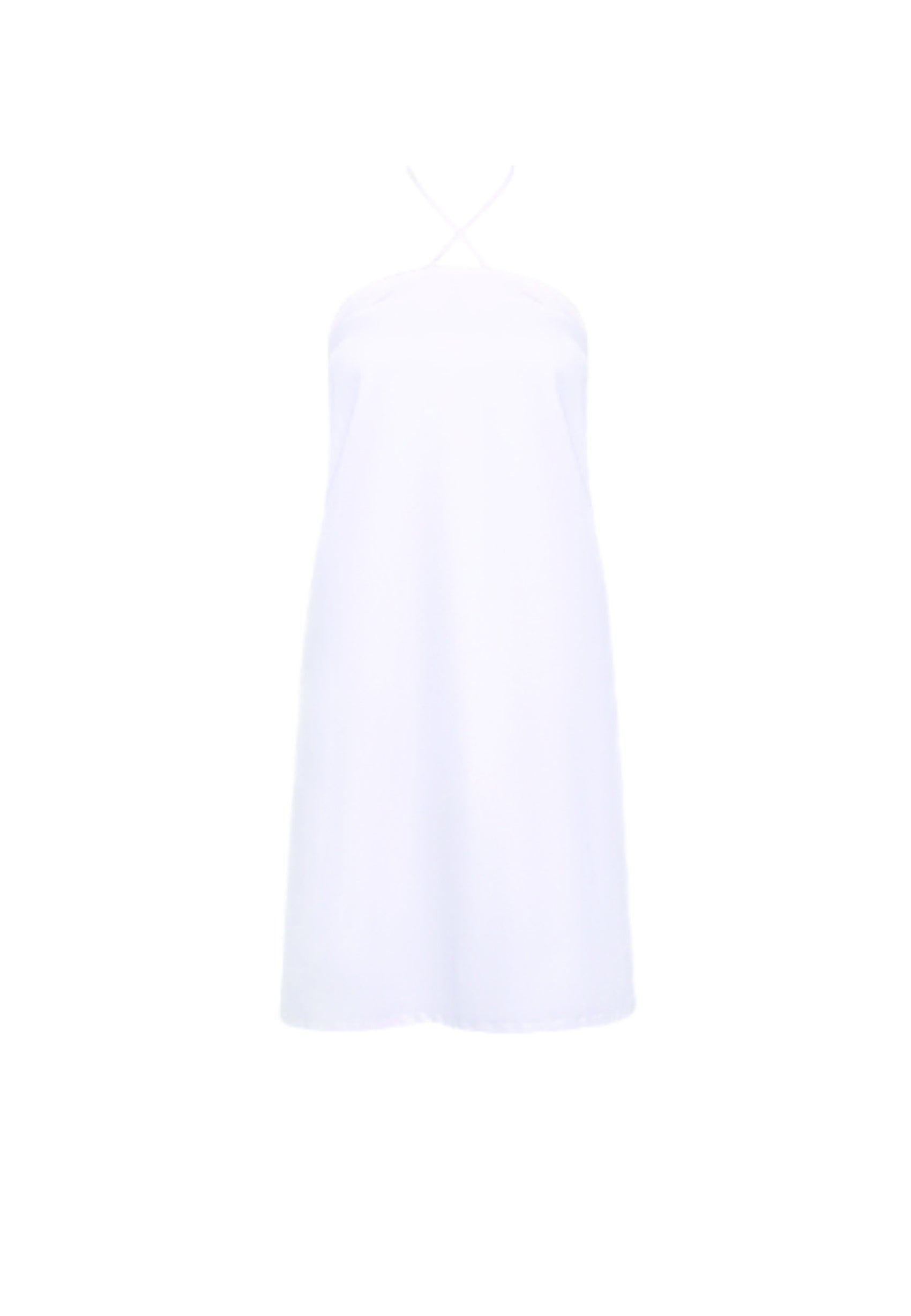 "Midi Dress" White, Cotton