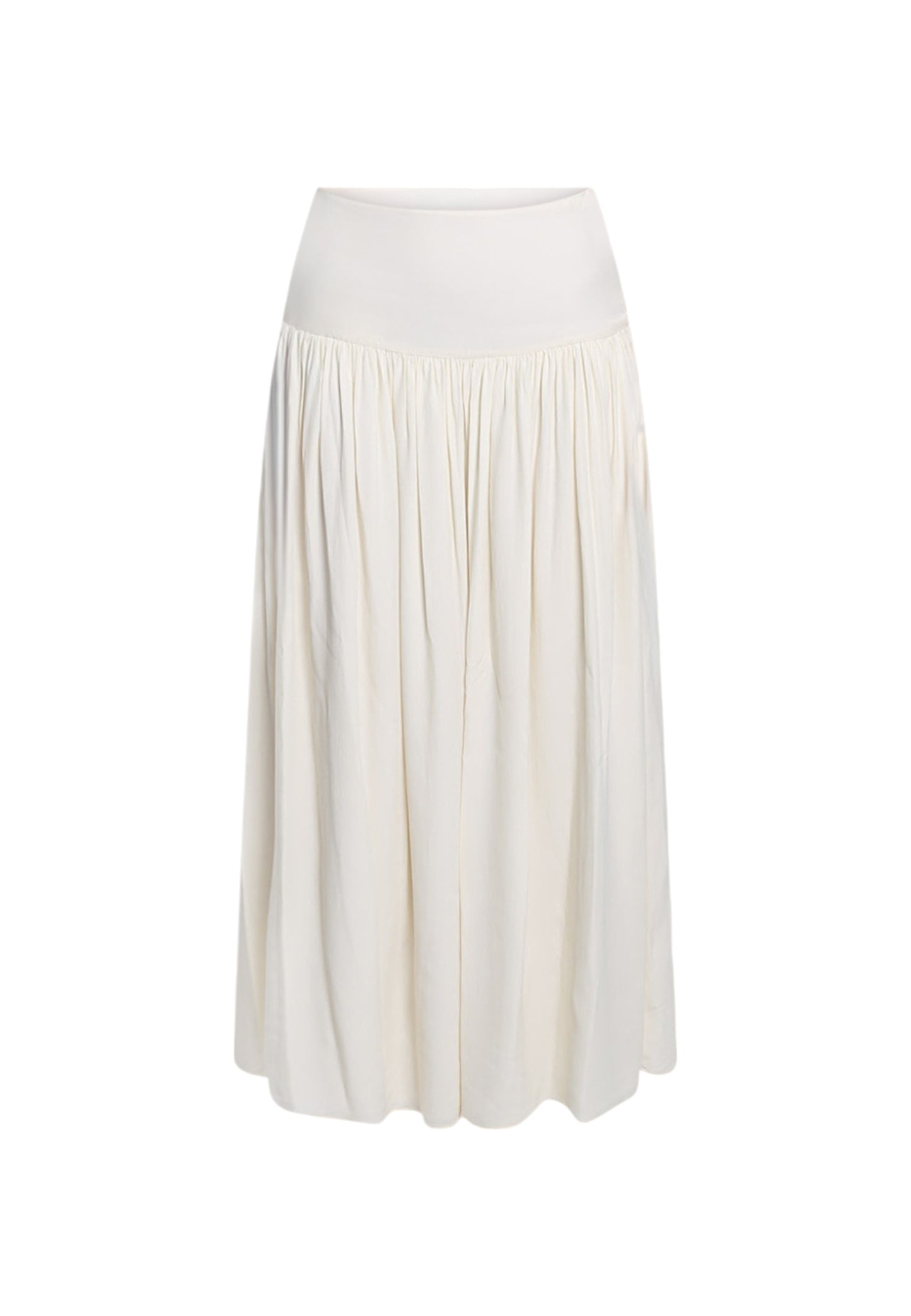 "Long Skirt" Ivory, Silk