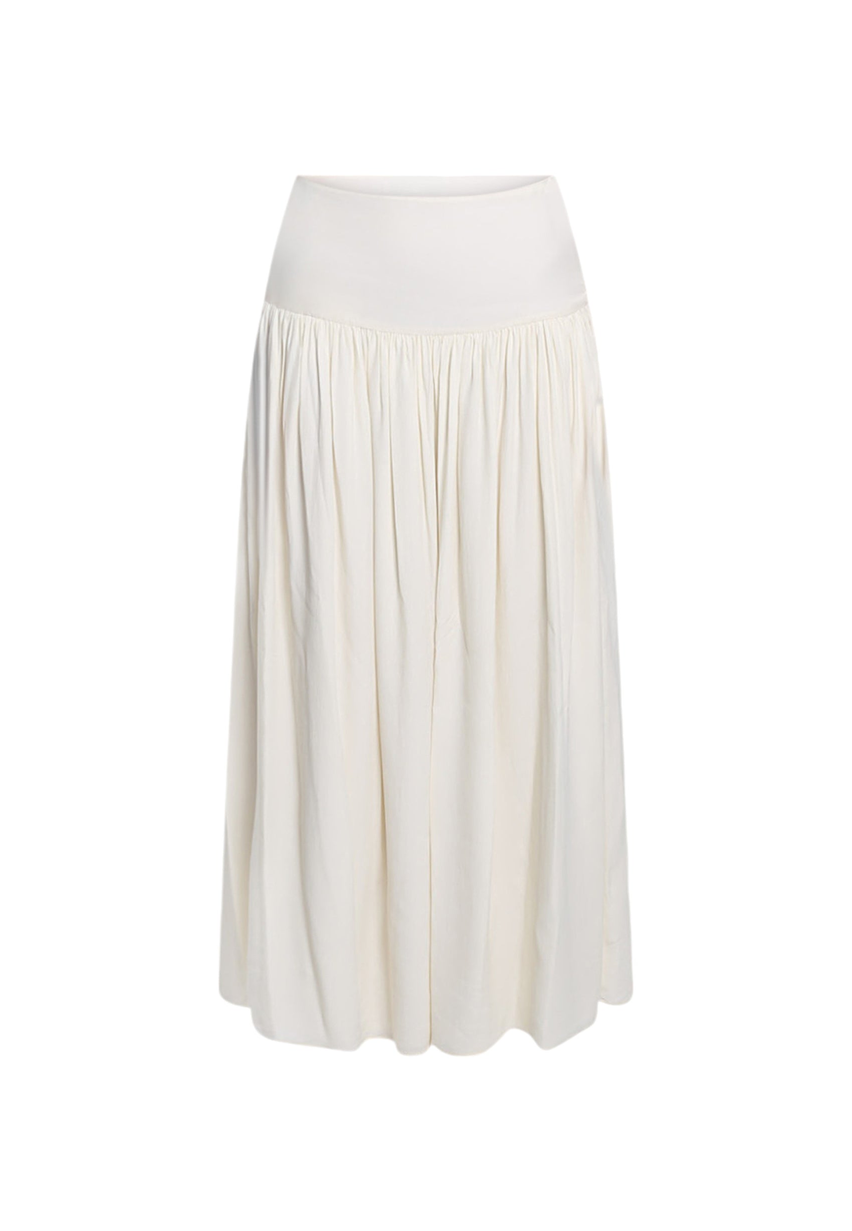 "Long Skirt" Ivory, Silk