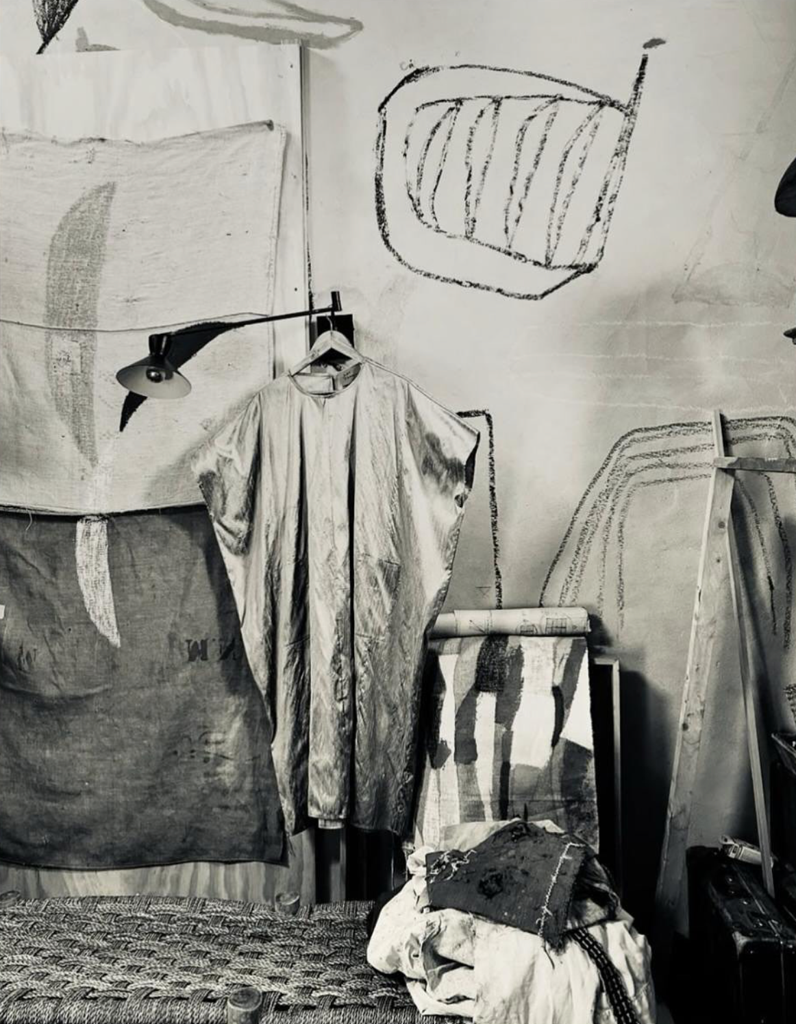 "One-Size Dress" Grey, Silk